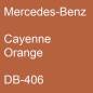 Preview: Mercedes-Benz, Cayenne Orange, DB-406.